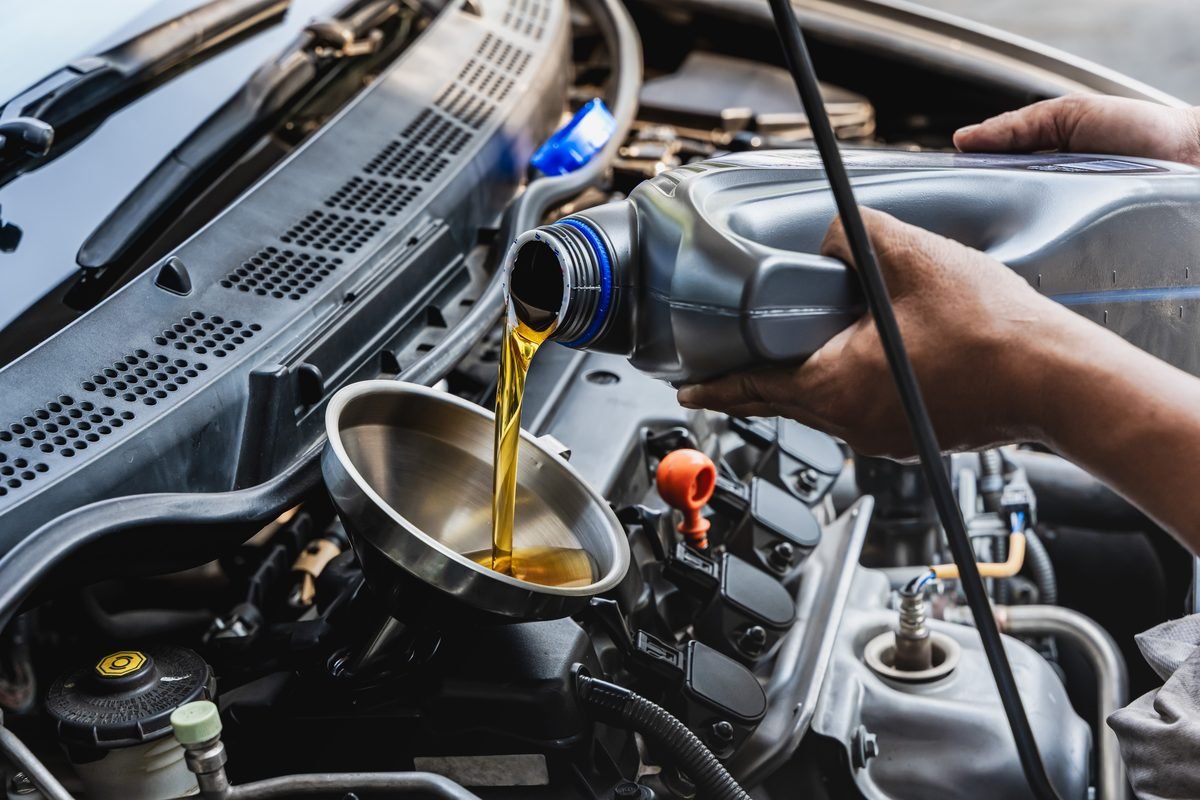 Periodic car service at GearHead Workshop Dubai